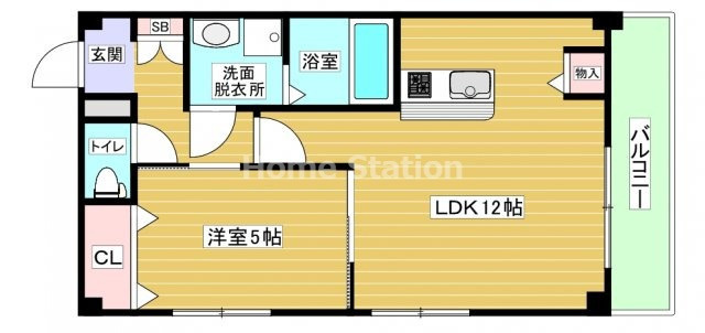 【間取り】 | ベリーウェル福島