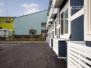 レオネクストフラワーヒルⅢのバルコニー