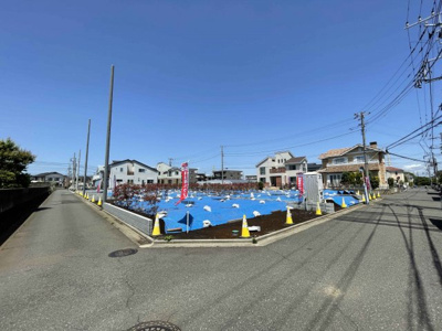 【外観】 | 【売主／仲介手数料不要】My Life Home 辻堂 建築条件付き売地 東南角地 | 閑静な住宅街です。落ち着いた環境です。