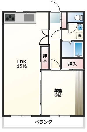 エクセレントハイツの間取り