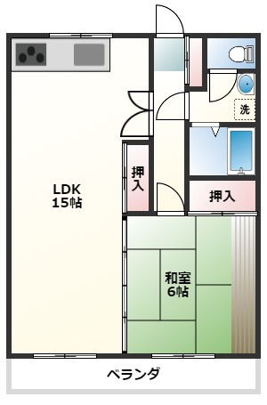 エクセレントハイツの間取り