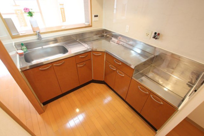 【キッチン】 | ラ・メゾンMSⅡ | ガスコンロ設置可