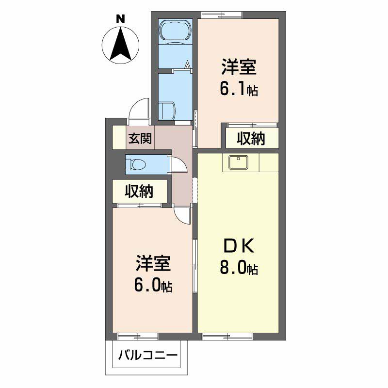 コルキスソードの間取り