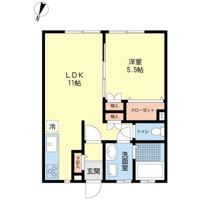 フェルマータの間取り