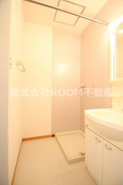 Yurieの洗面所|スペースが確保できる洗面所です