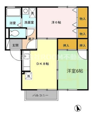 ヴィーブル雅の間取り