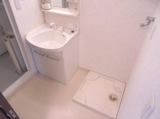 【洗面所】 | 蔵岡マンション | 室内洗濯パン★