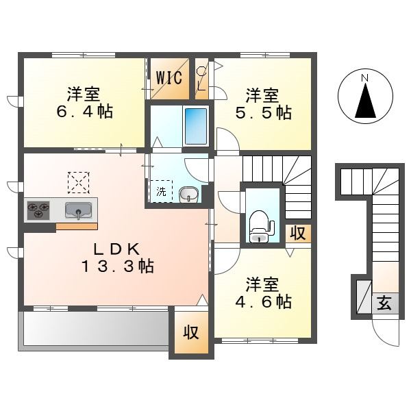 アルコＡの間取り