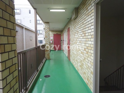 【その他共用部分】 | ハッピーハイツ | 共有廊下です。