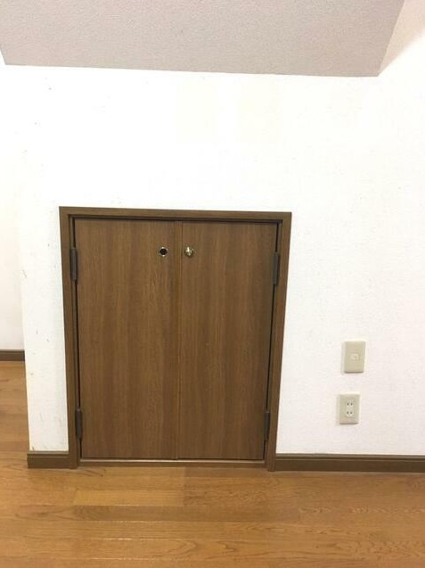 高知市南竹島町　中古住宅売家の収納|階段下収納