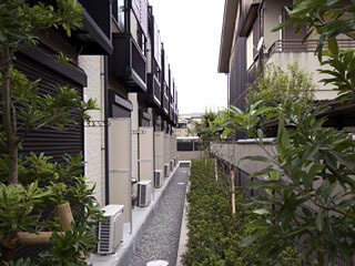 レオパレスプラムヒルズのバルコニー