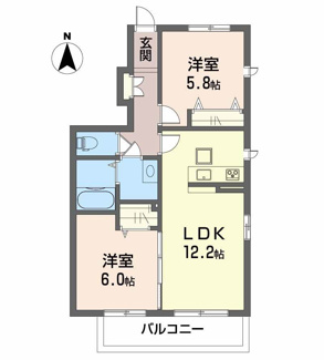 【間取り】 | ベラルーチェ