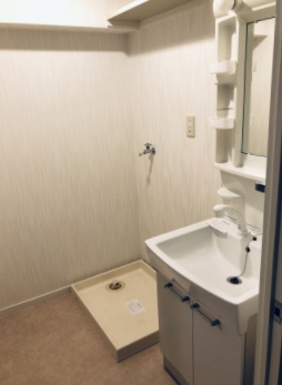 【洗面所】 | 大産板付マンション | ※同マンション別室の参考写真です