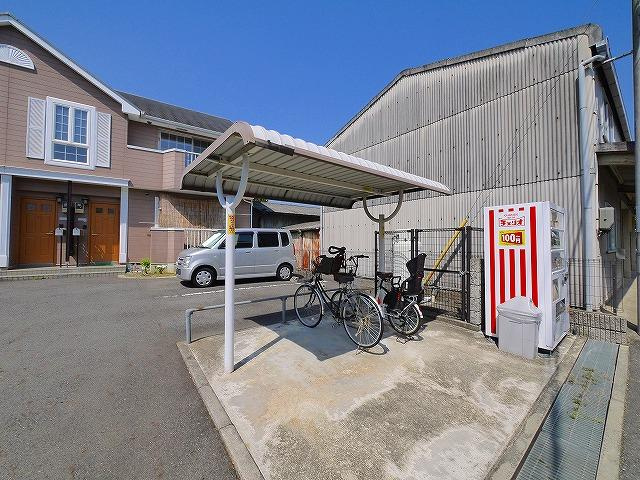 サンハイツミヤコのその他共用部分|自転車置き場