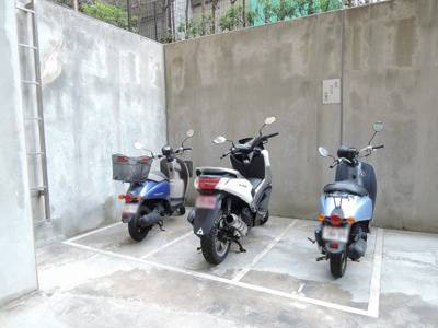 【その他共用部分】 | グランシティレイディアント横濱コンフォルト | バイク置場です。