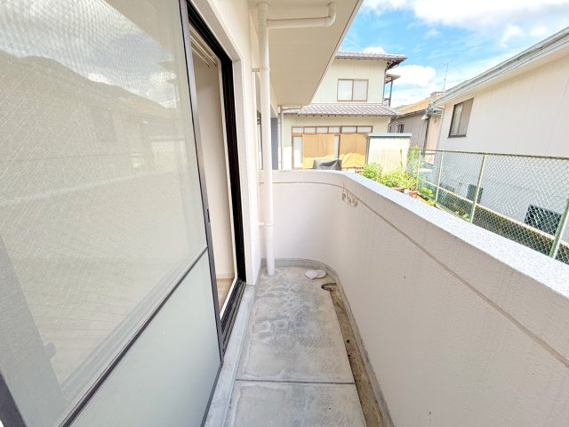 平岩ビルのバルコニー