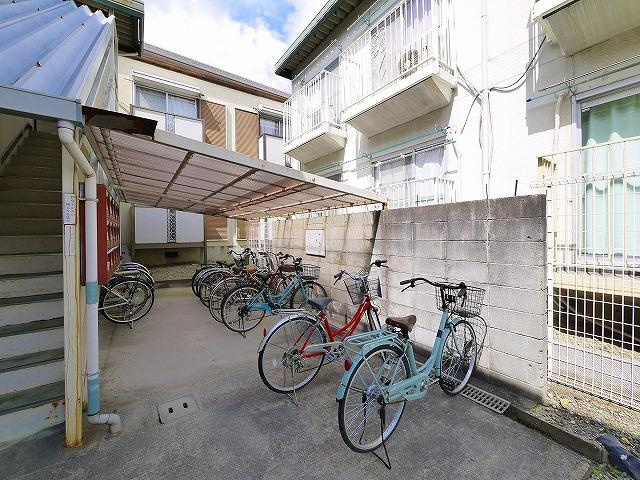 吉田ハイツⅠのその他共用部分|自転車置き場