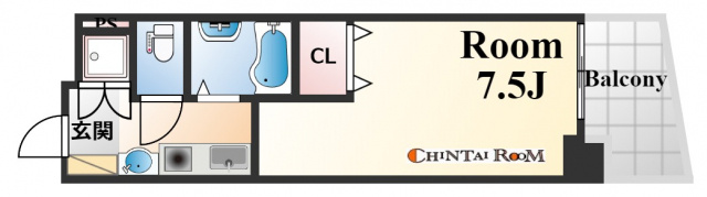 アスヴェルみなと元町OceanFrontの間取り