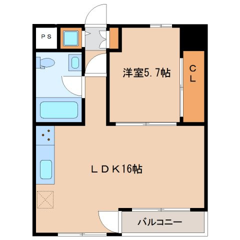 ASレジデンス材木町の間取り