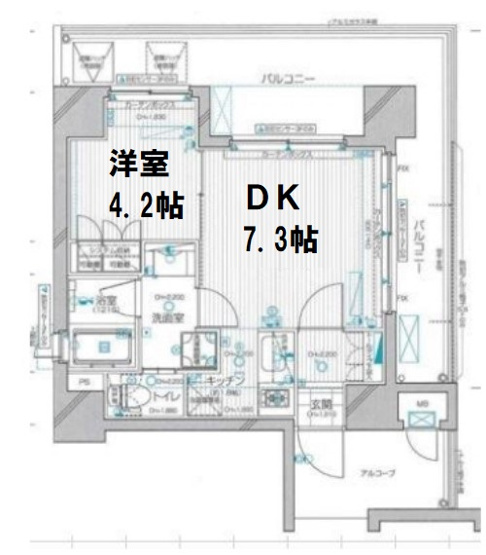 【間取り】 | ダイナシティ北浜