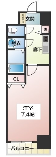 【間取り】 | エステムコート難波Ⅱアレグリア