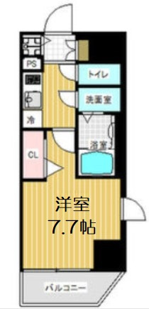 【間取り】 | ラピーヌ南堀江レジデンス
