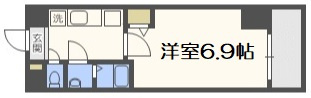 【間取り】 | プレサンス阿波座駅前