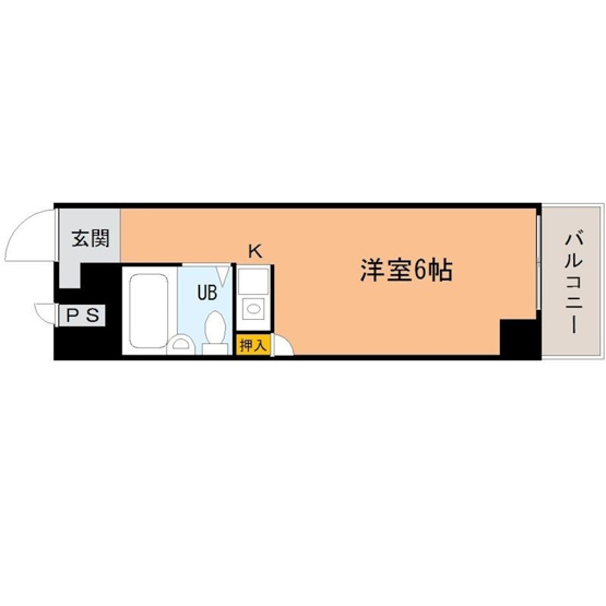【間取り】 | ラパンジール恵美須4