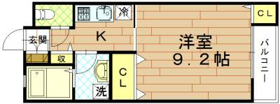 Belle Lead六条（ベルリード六条）の間取り