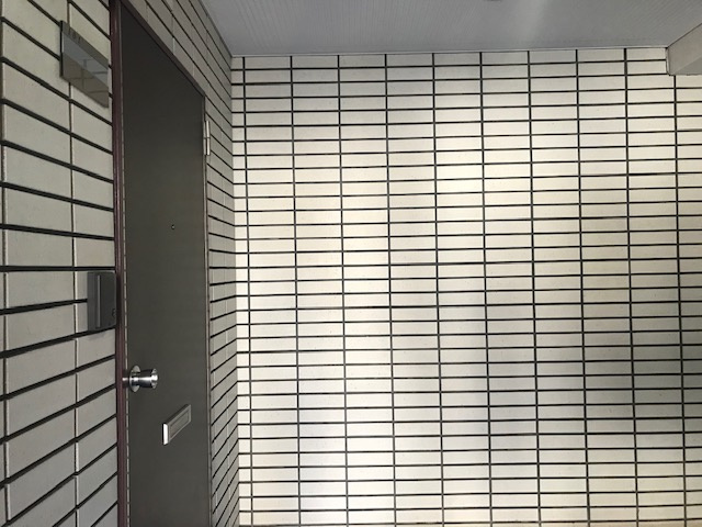 マートルコート中目黒のバルコニー