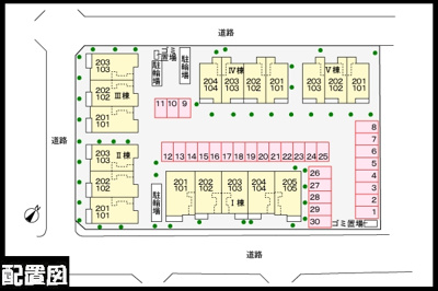 【駐車場】 | ヴィラ・フェリーチェⅠ