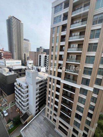 プレミスト梅田Northのバルコニー|落ち着いた時間を過ごせるバルコニーです