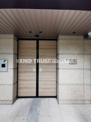 プレミスト梅田Northのエントランス|落ち着いたエントランスです