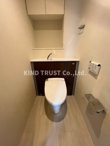 プレミスト梅田Northのトイレ|トイレもきれいです