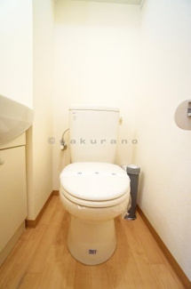 【トイレ】 | メゾンドフォレ | バスルーム・トイレは独立設計で快適な毎日が過ごせます。こちらをこだわる方も多いのではないでしょうか。清潔感のある空間。※写真は同建物・他タイプ。