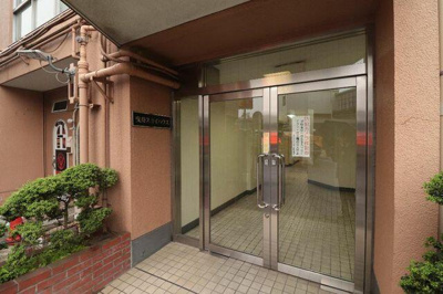 【エントランス】 | 曳舟スカイハウス | 綺麗に管理されたマンションエントランス