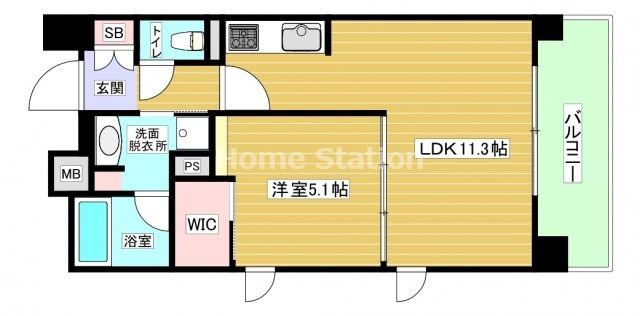 【間取り】 | アジュールコート福島