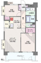 【間取り】 | 【角部屋】朝日クレス・パリオ北新宿