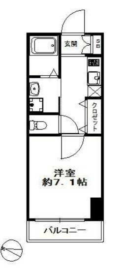 【間取り】 | スワンズ難波パークビュー