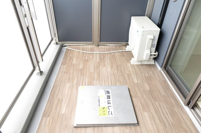 イニシアブランなんばのバルコニー