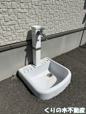【設備】 | プランドール城東 B棟 | 外水栓です