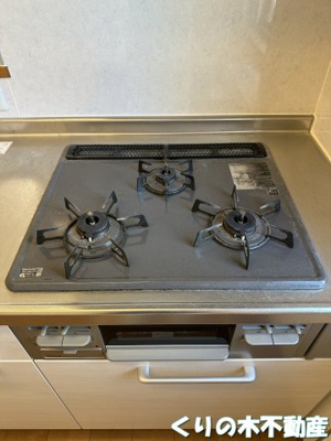 【設備】 | プランドール城東 B棟 | ガスコンロです