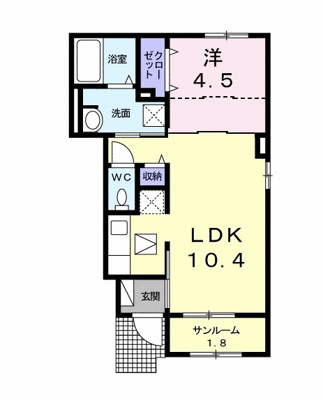ソフィア・Ｋ2の間取り