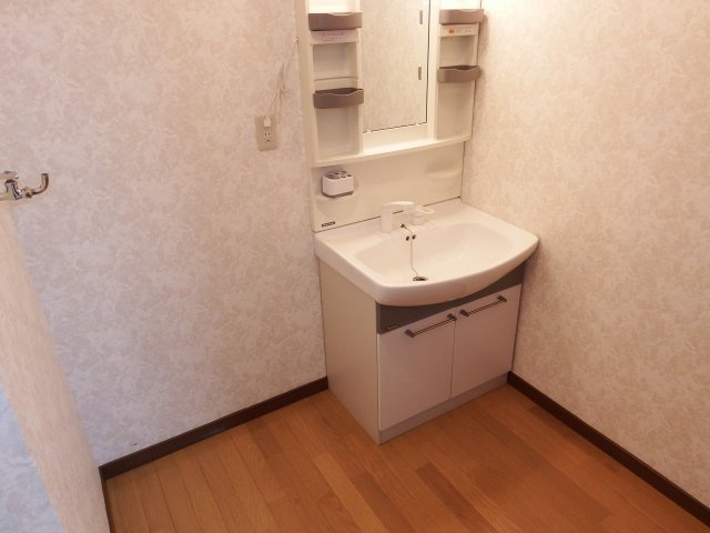 ライクタウン飯田Ａの独立洗面台