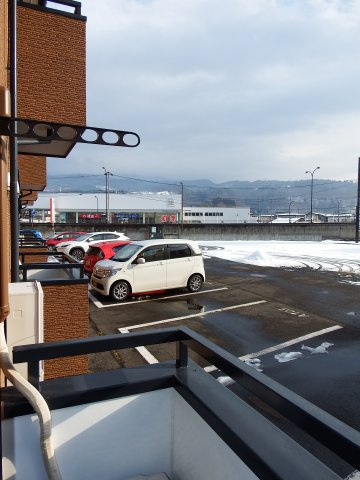 ライクタウン飯田Ａのバルコニー