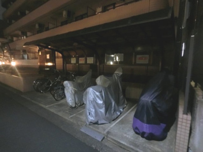 【その他共用部分】 | グリフォーネ横浜西口 | バイク置場です。
