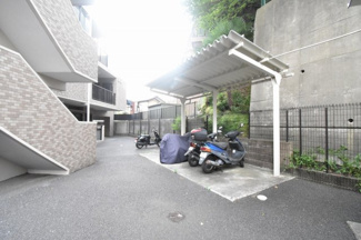 【その他共用部分】 | バイク置場です。