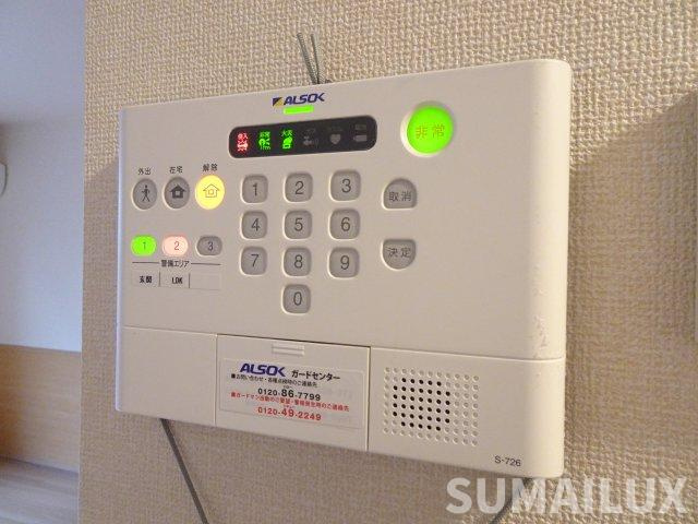 熊本市東区健軍１丁目のアパートのセキュリティ
