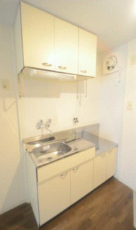 【キッチン】 | 《RC造！満室！》北九州市八幡東区祇園一棟アパート