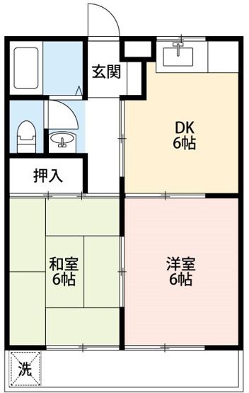 【間取り】 | 栄・サーンハイツ
